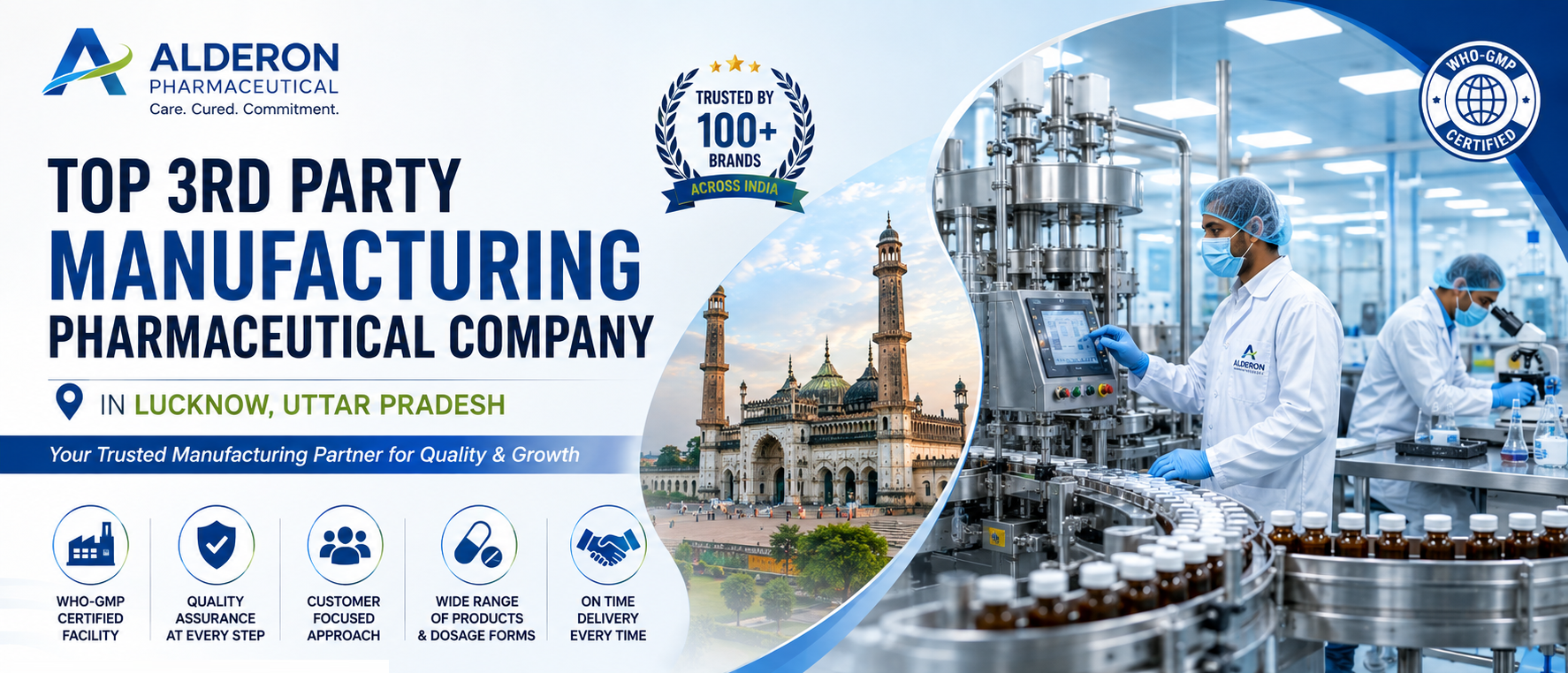 Top 3rd Party Manufacturing Pharma Company in Lucknow
